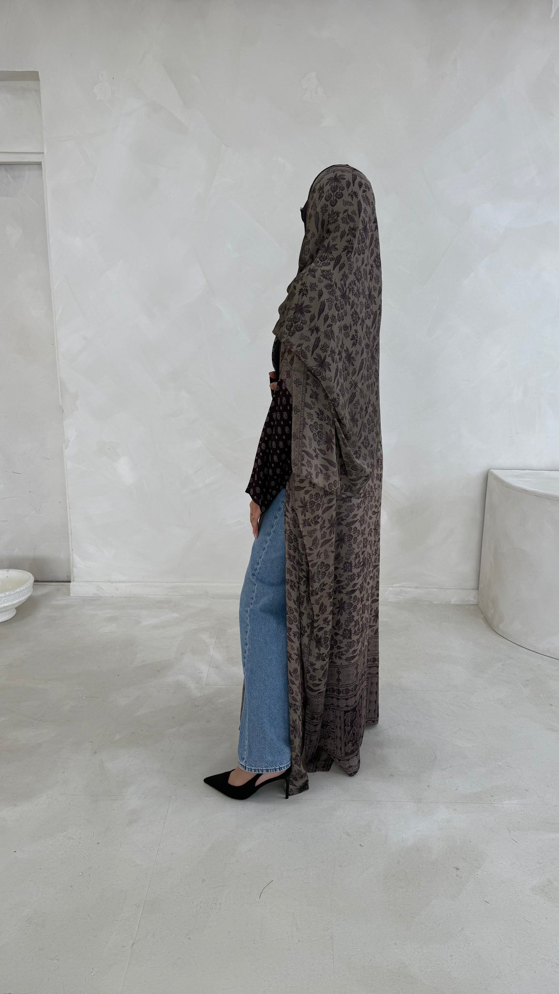 SILK PRINT PURPLE