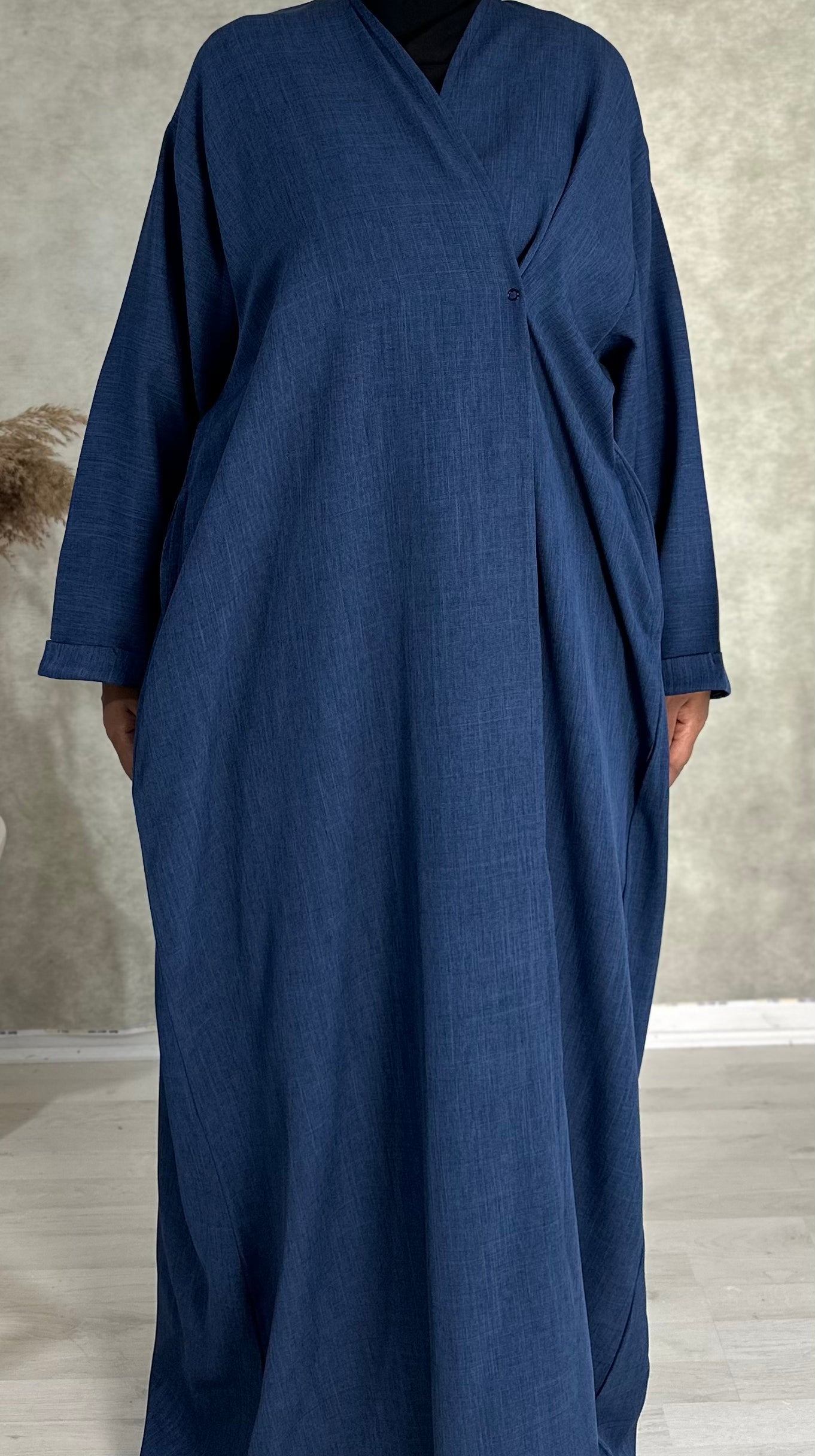 WRAP BLUE DENIM - ABAYAAROOM™