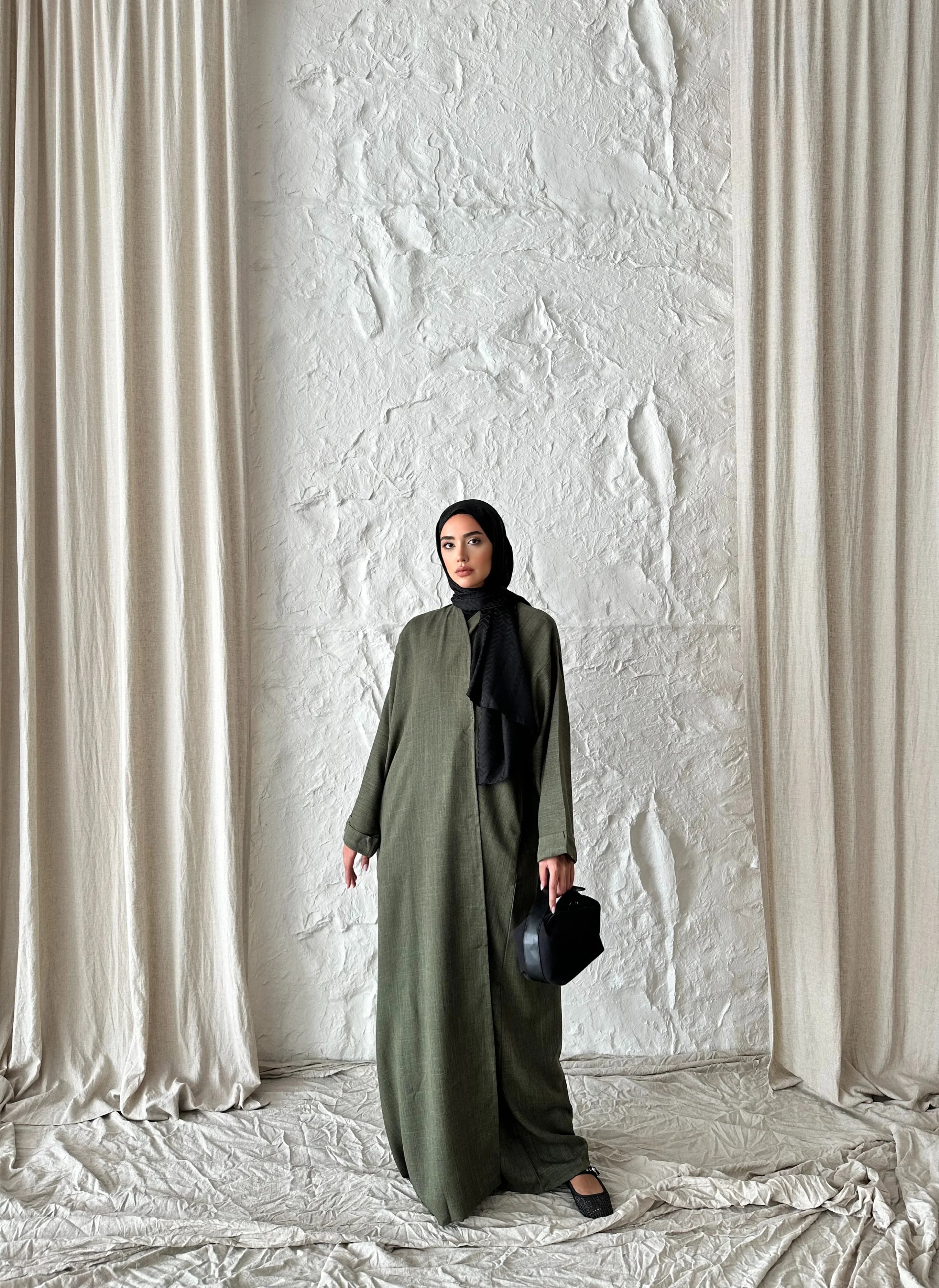 WRAP DEEP KHAKI - ABAYAAROOM™