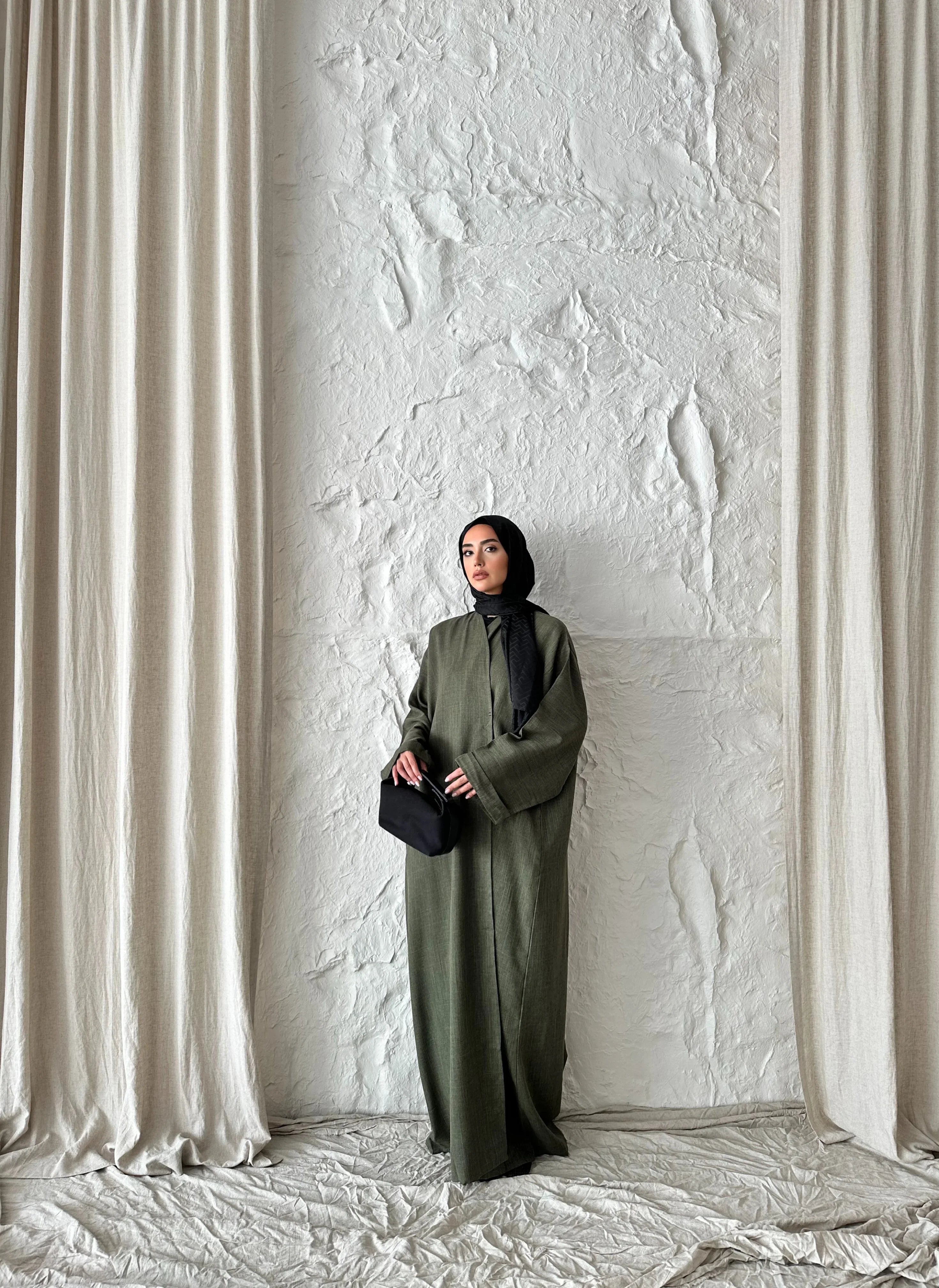 WRAP DEEP KHAKI - ABAYAAROOM™