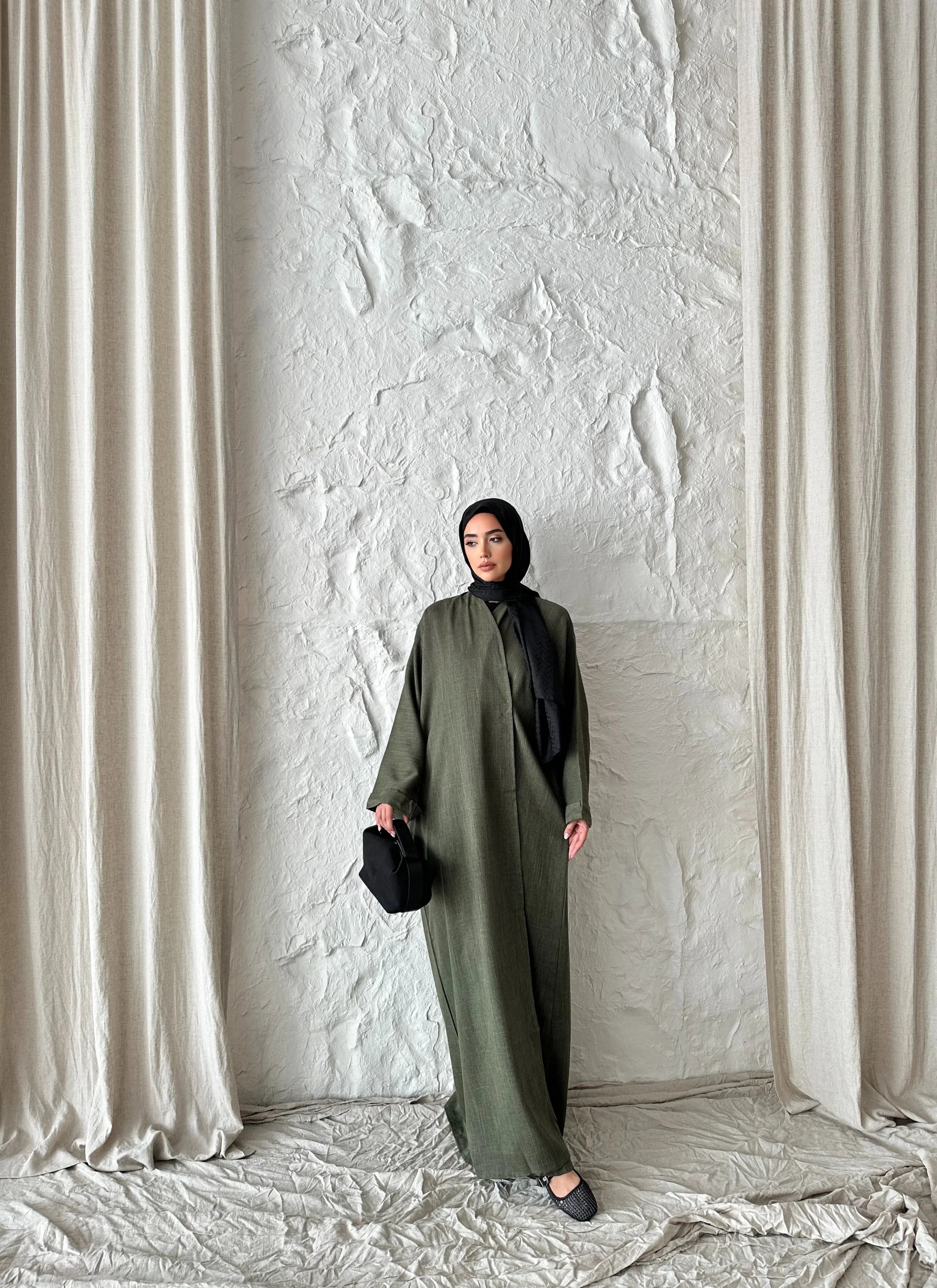 WRAP DEEP KHAKI - ABAYAAROOM™