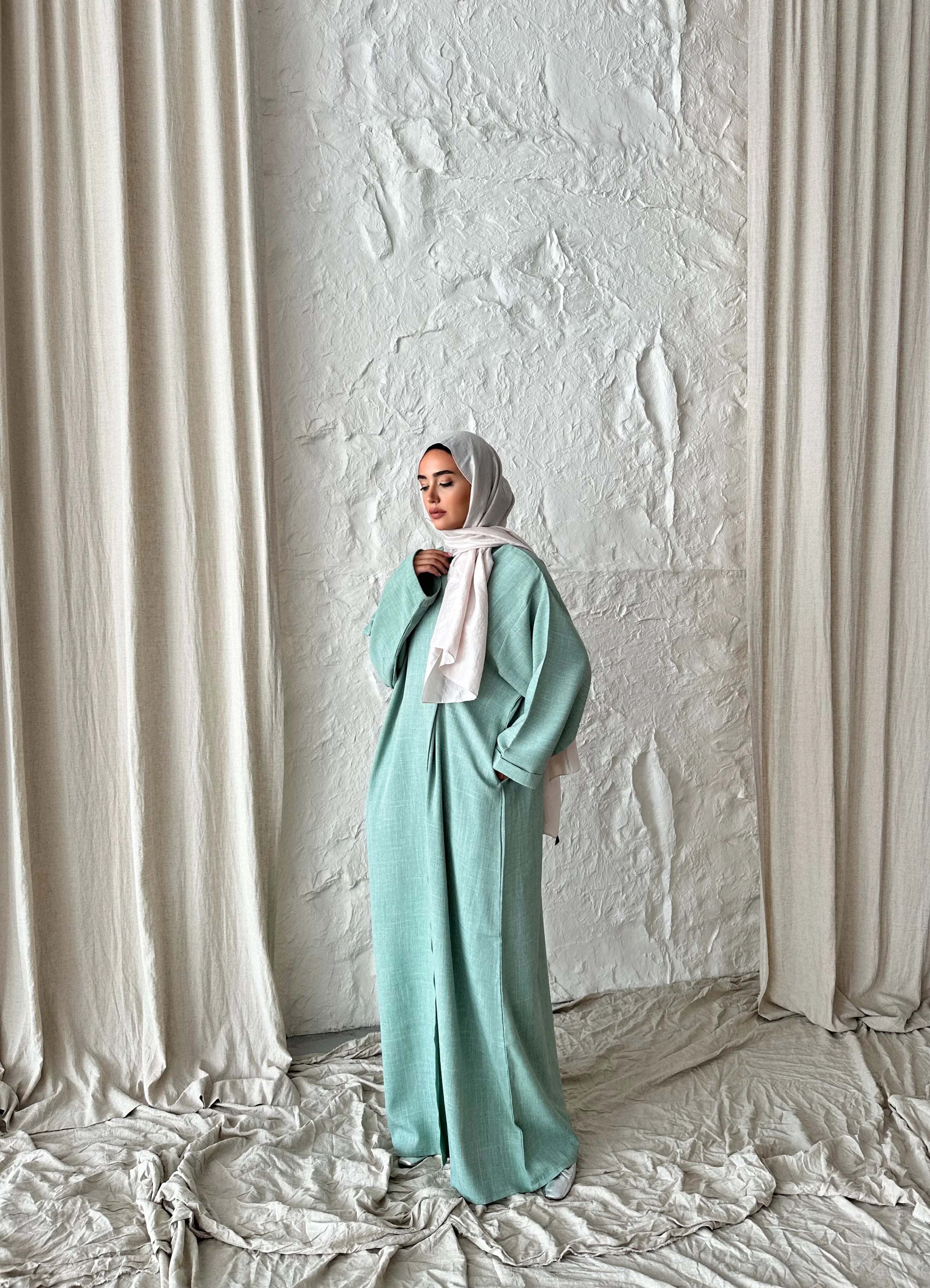 WRAP DEEP AQUA - ABAYAAROOM™