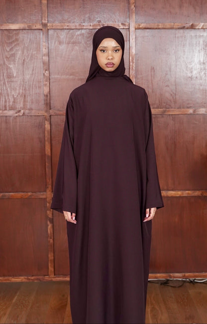 PLUM ESSENTIAL ABAYA