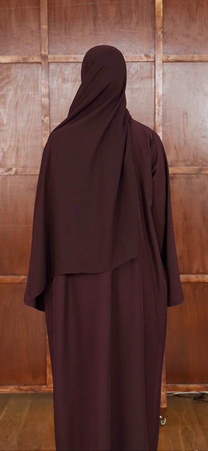 PLUM ESSENTIAL ABAYA