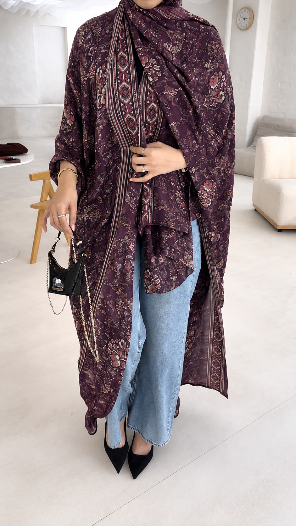 SILK PRINT ROSE