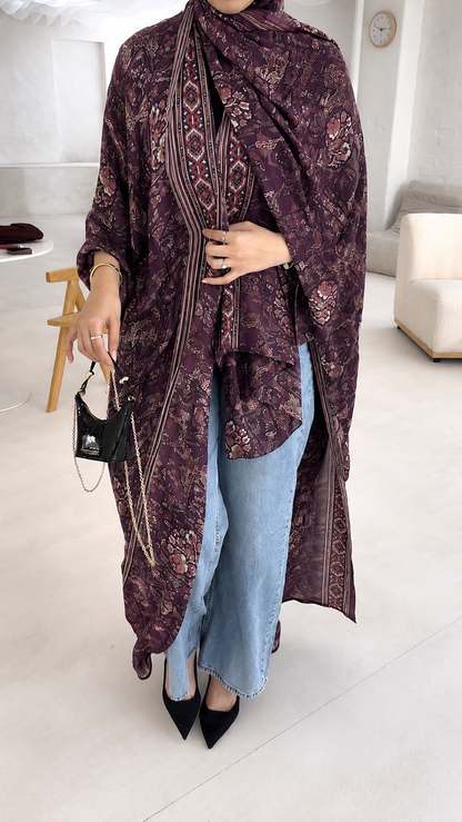 SILK PRINT ROSE