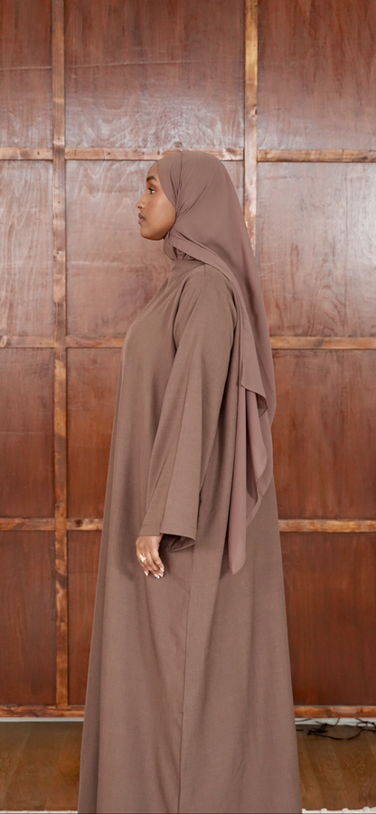TAUPE ESSENTIAL ABAYA